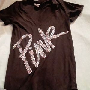 PINK bling tee